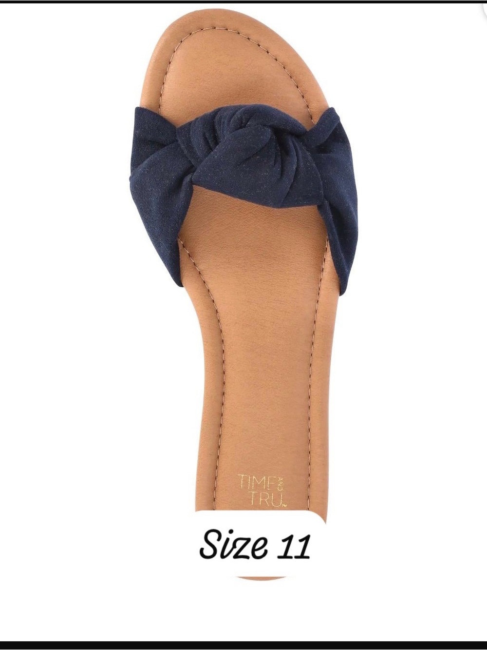 Time and Tru Women's Knot Slide Sandals
- Memory Foam - Picture 4 of 4